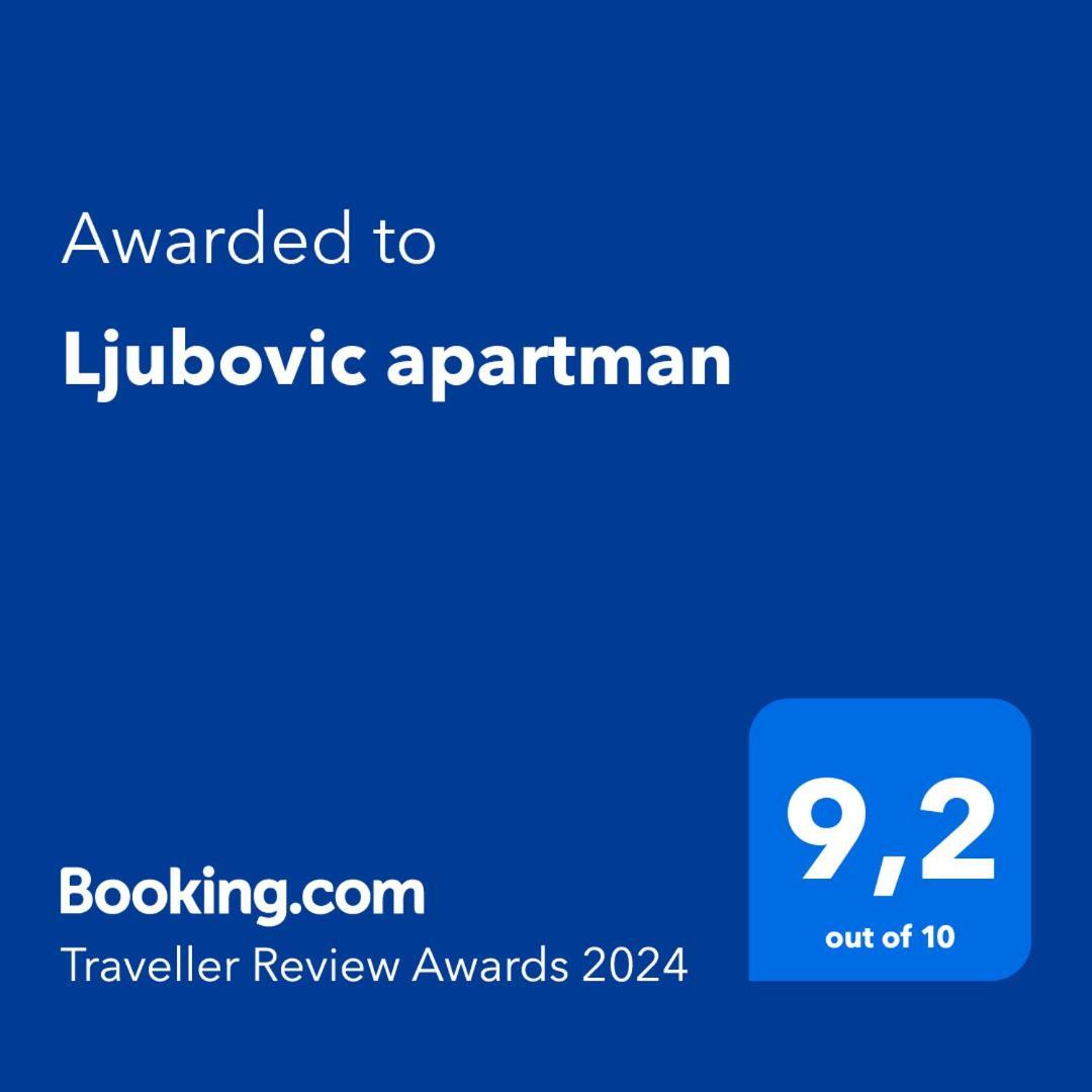 Ljubovic Apartman Podgorica Eksteriør bilde
